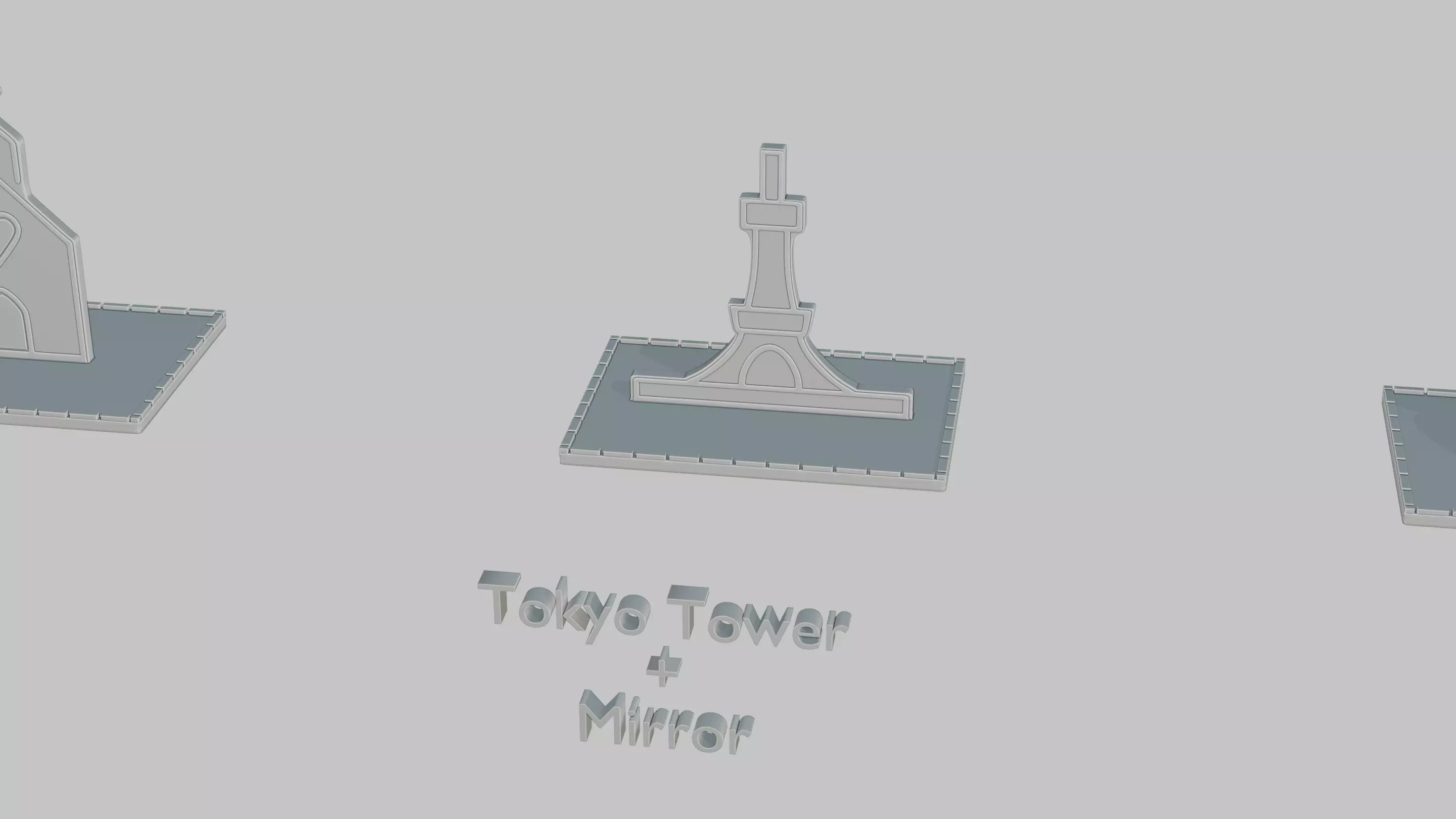 Emoji Statues Buildings Full Collection 3D print model_34