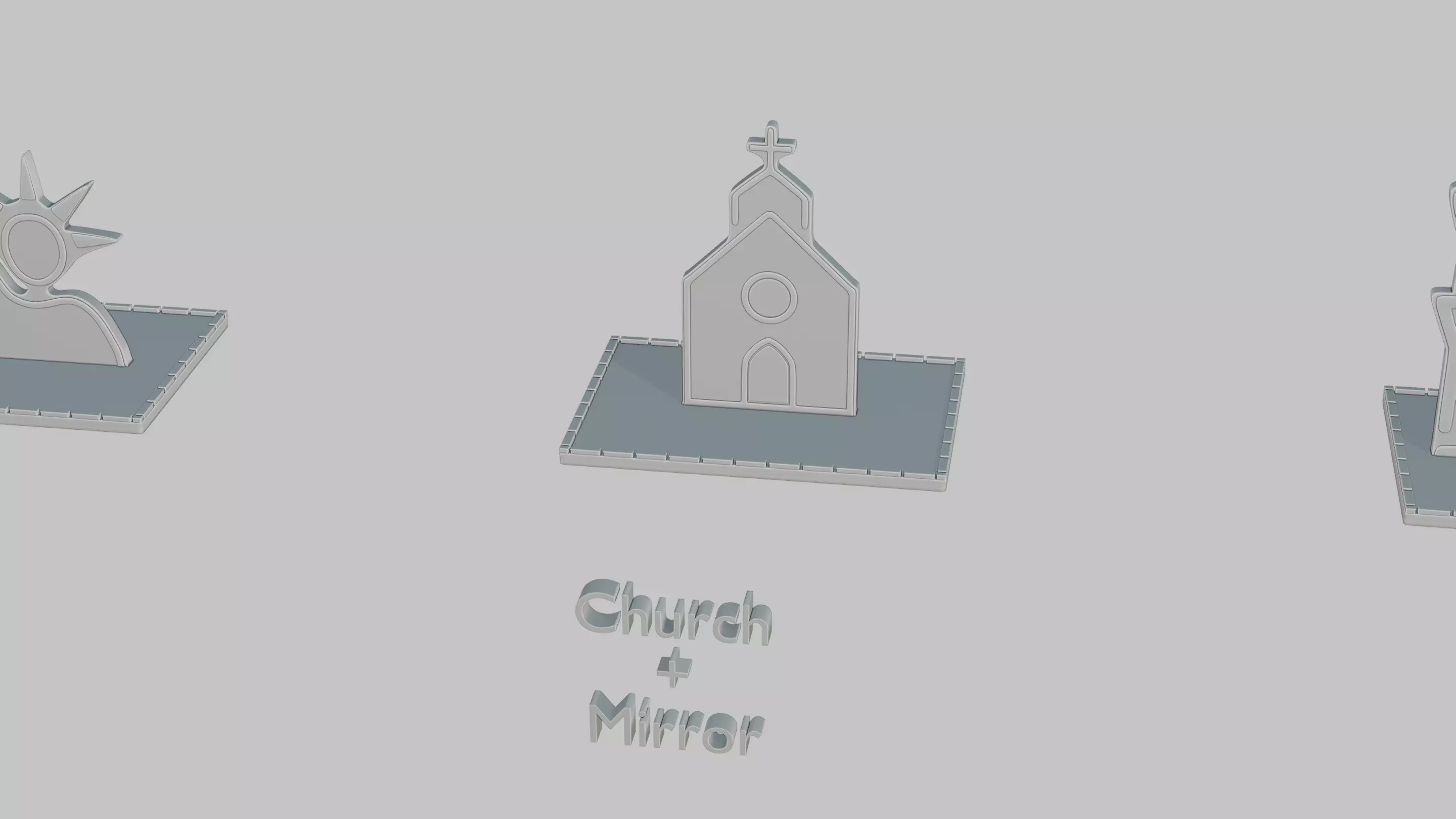 Emoji Statues Buildings Full Collection 3D print model_35