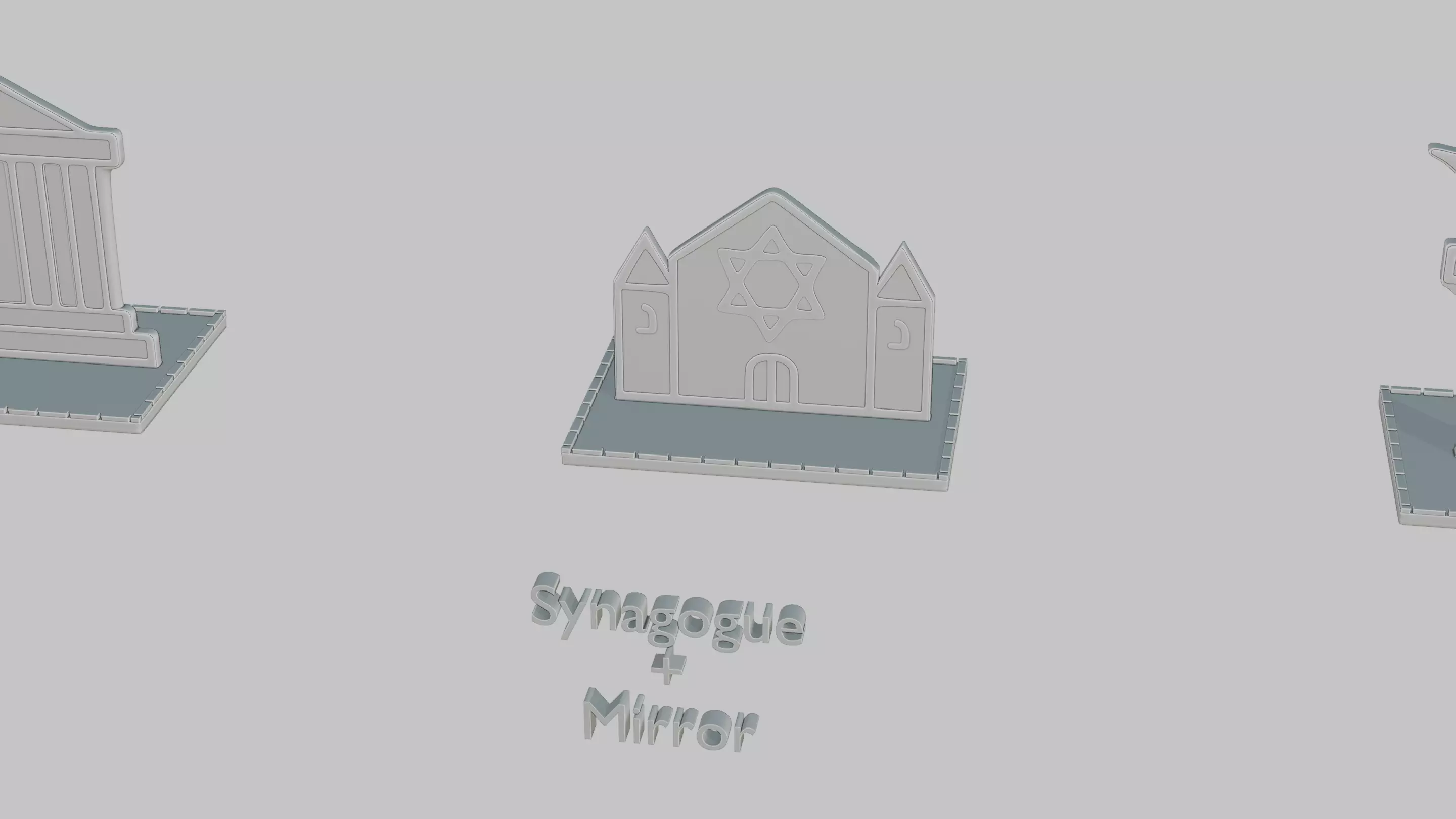 Emoji Statues Buildings Full Collection 3D print model_31