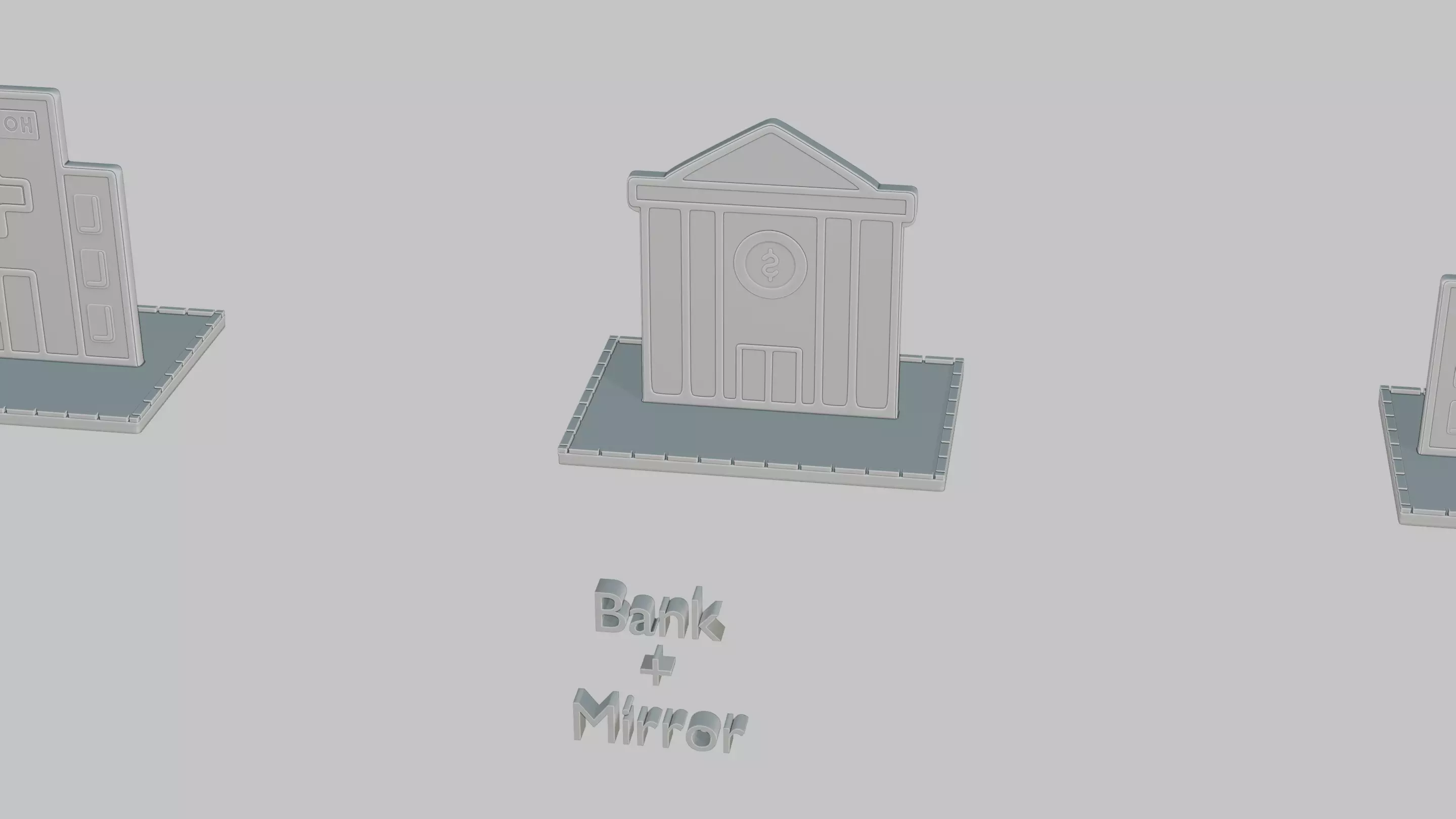 Emoji Statues Buildings Full Collection 3D print model_3