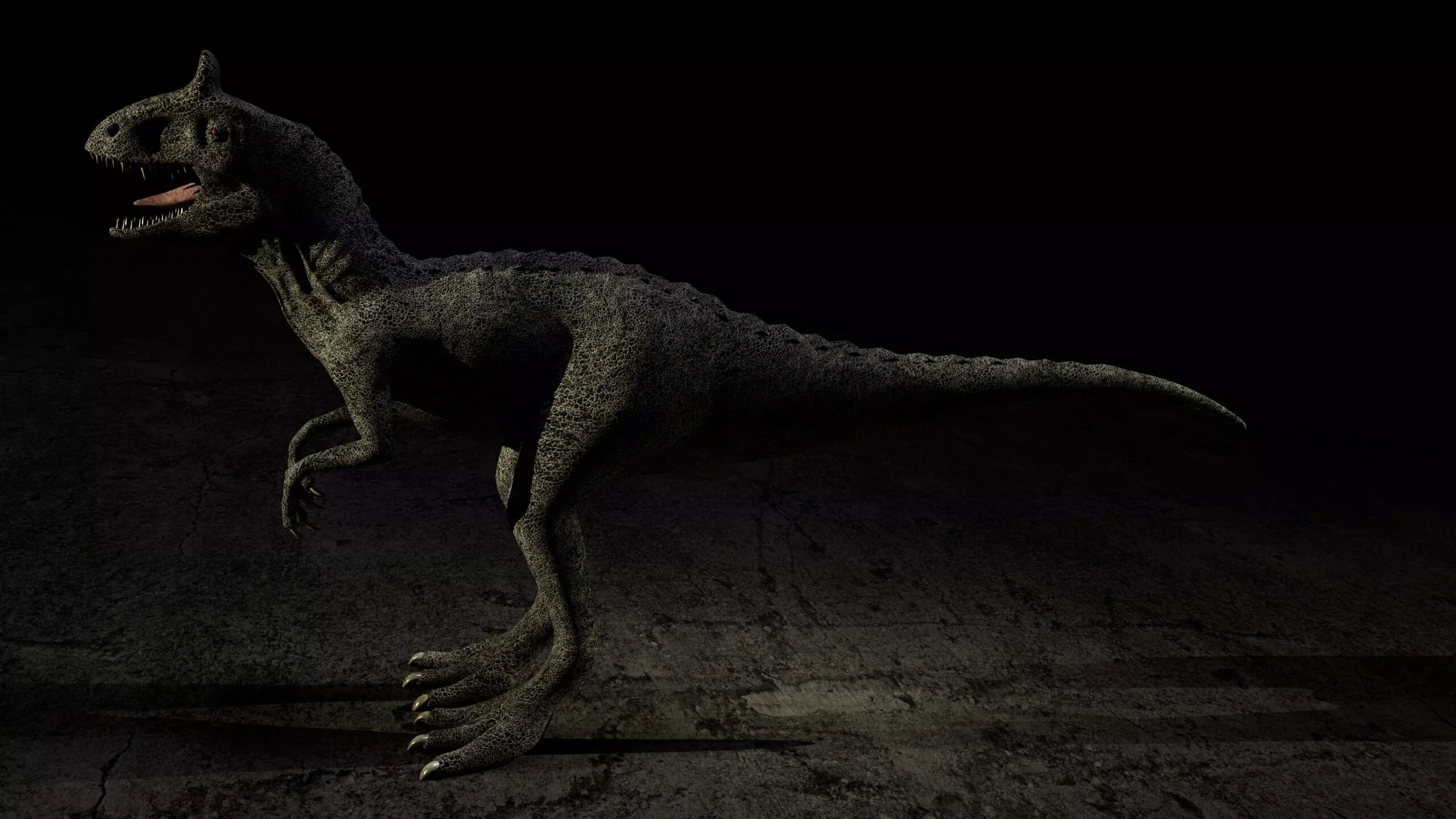 DINOSOUR 3D MODEL GAME READY Low-poly 3D model