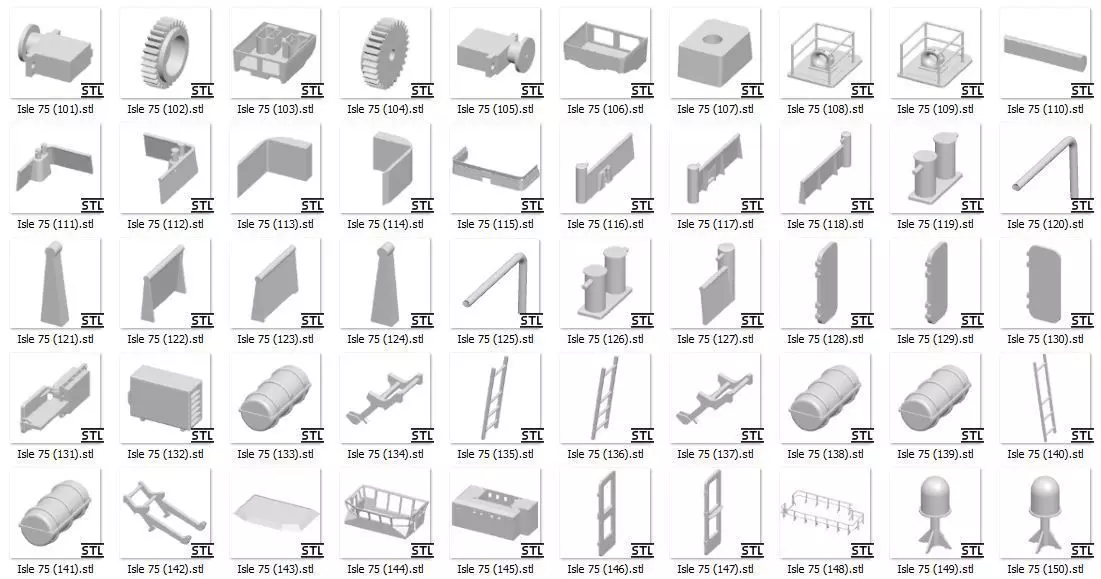 UNIVERSAL ARBEITSSCHIFF WORKBOAT SERVICE VESSEL 3D print model_19