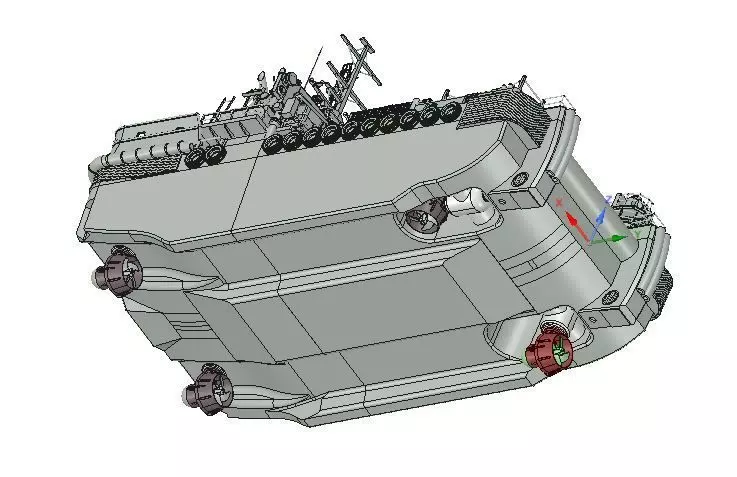 UNIVERSAL ARBEITSSCHIFF WORKBOAT SERVICE VESSEL 3D print model_10