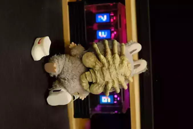 Labubu Accessories - Alien Facehugger Mask - Halloween 