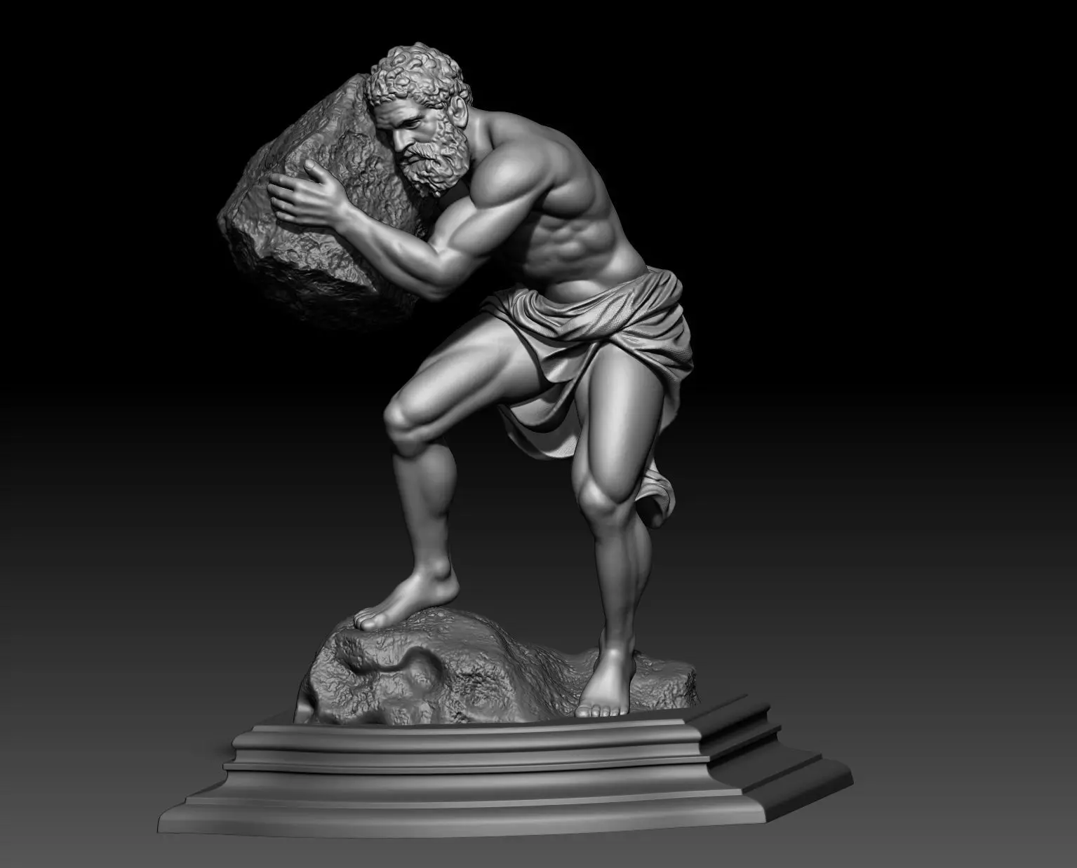 Sisyphus II 3D print model_8