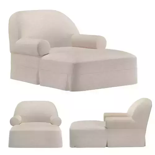 Arden Chaise Lounge 3D model