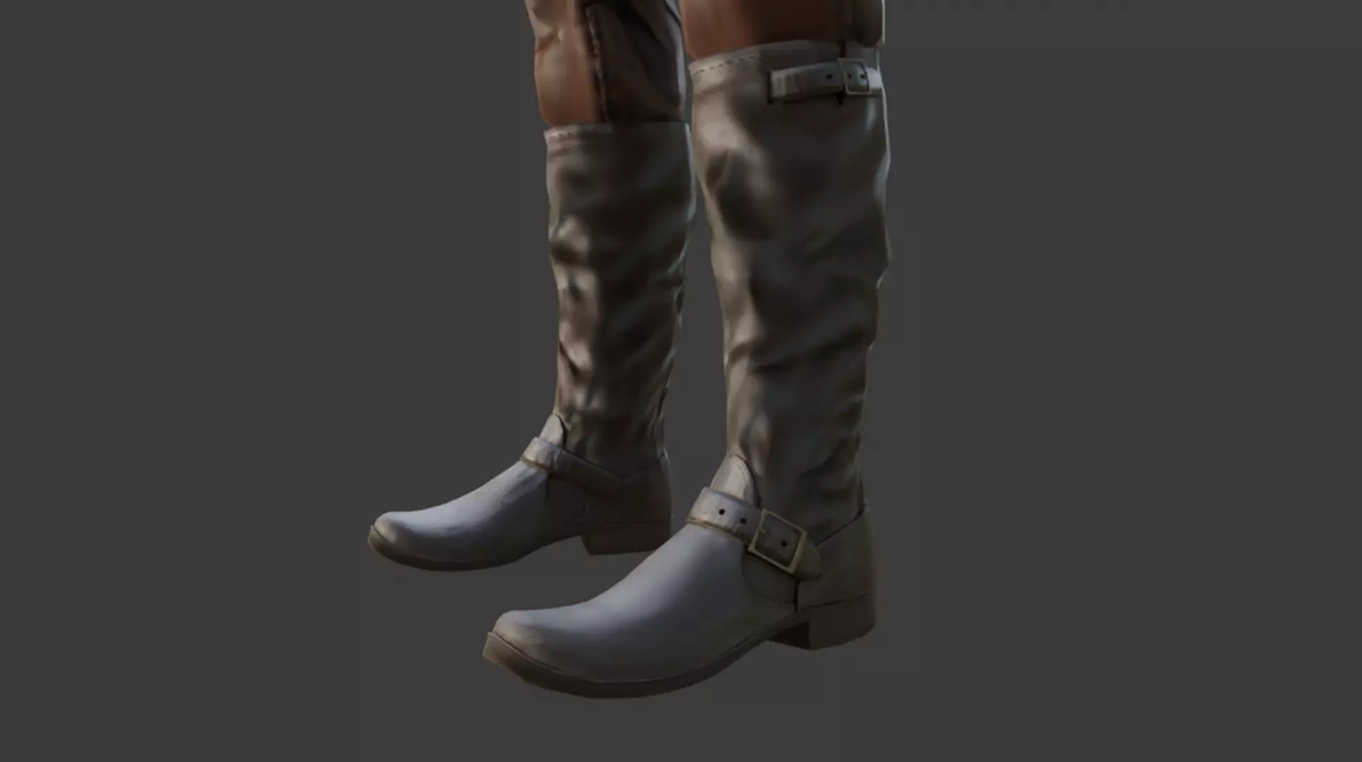 Realistic 3D Cowboy Character  3D model_9