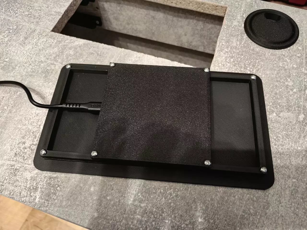 Induction charging recess Universal 3D print model_3