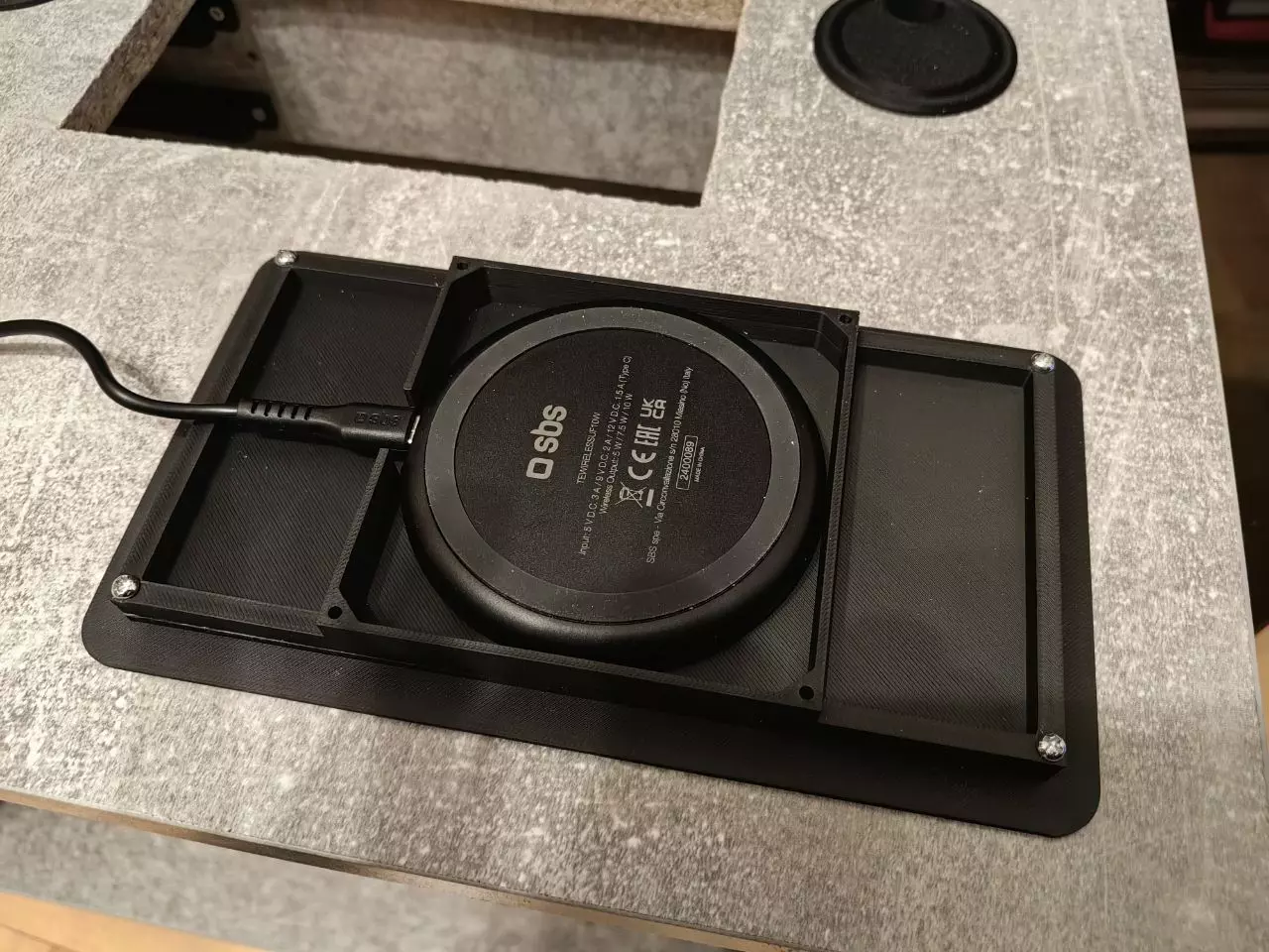 Induction charging recess Universal 3D print model_4