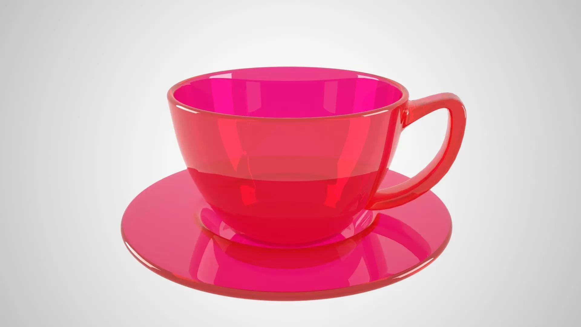 Bundle of 84 most used colors Coffee Tea Cup Saucer and Mugs 3D Model Collection_52
