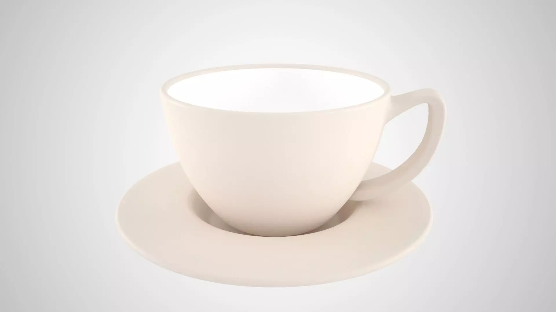 Bundle of 84 most used colors Coffee Tea Cup Saucer and Mugs 3D Model Collection_114