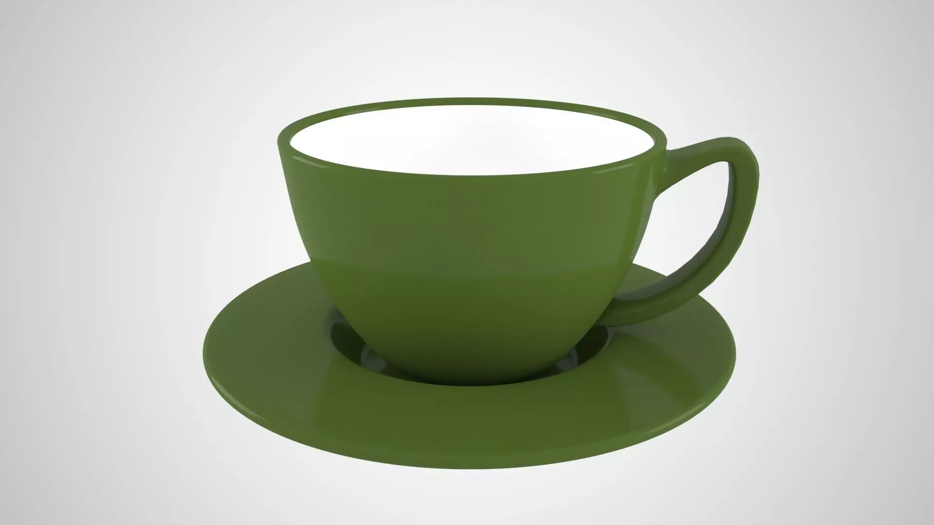 Bundle of 84 most used colors Coffee Tea Cup Saucer and Mugs 3D Model Collection_80