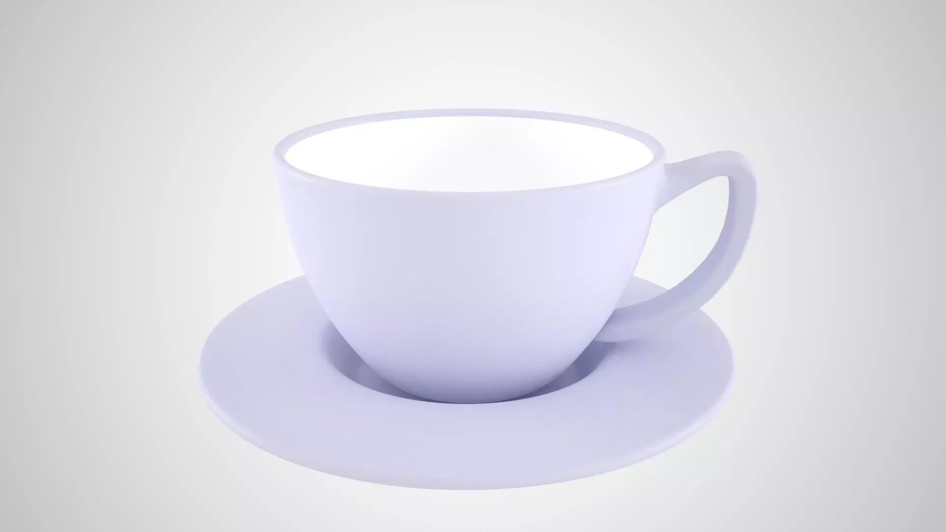 Bundle of 84 most used colors Coffee Tea Cup Saucer and Mugs 3D Model Collection_113