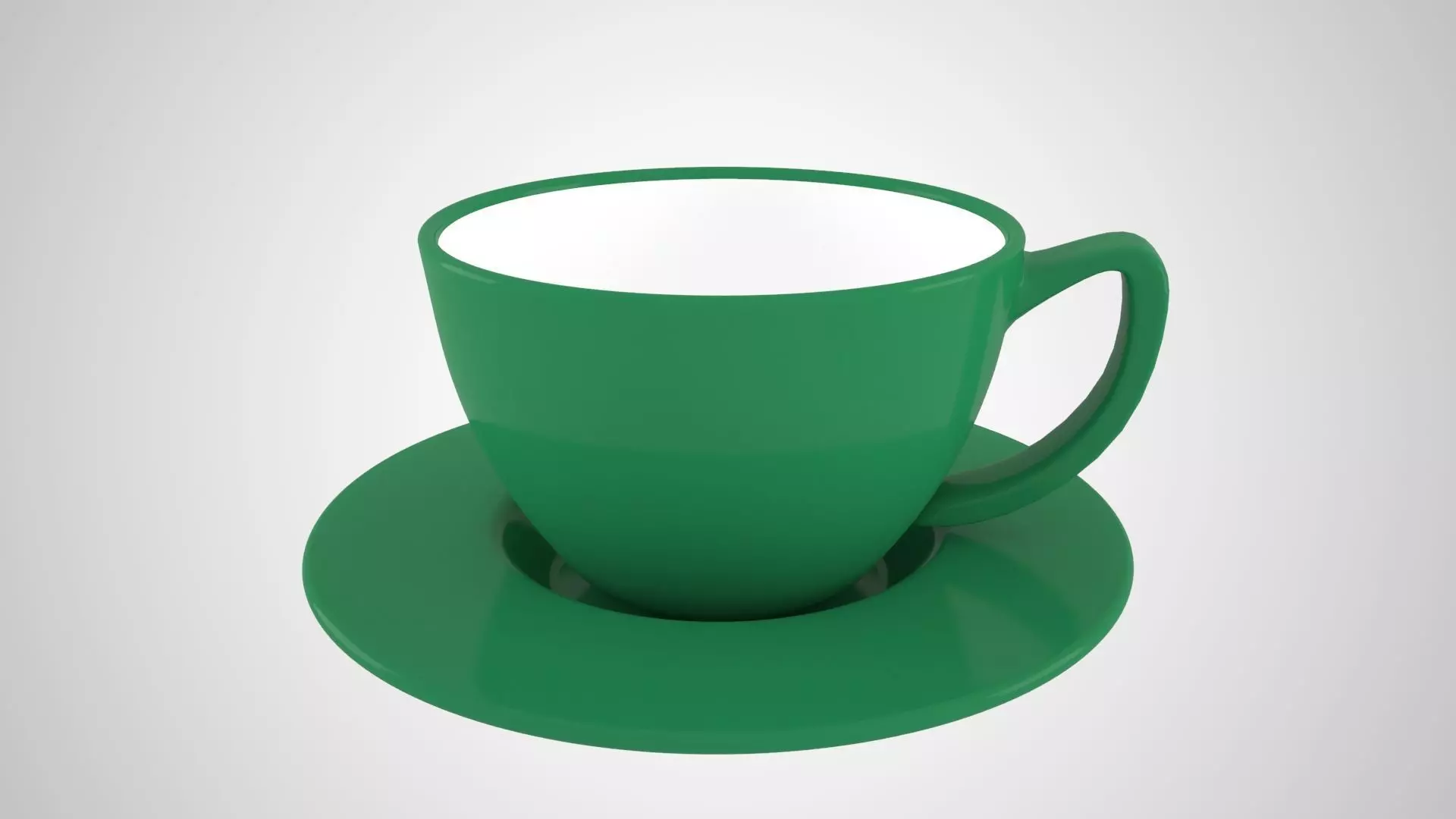 Bundle of 84 most used colors Coffee Tea Cup Saucer and Mugs 3D Model Collection_103