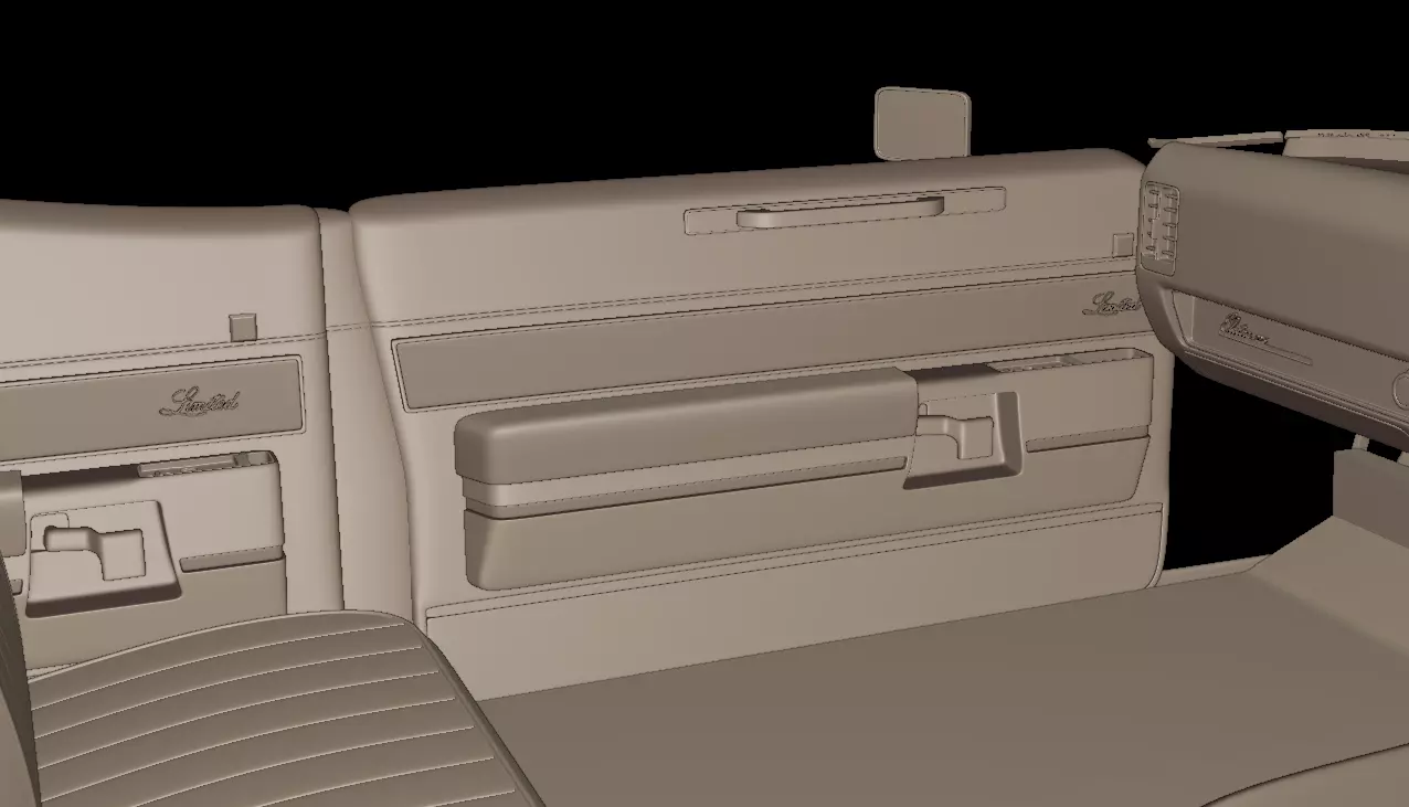 Buick Electra 225 1968 two doors 3D print model_10