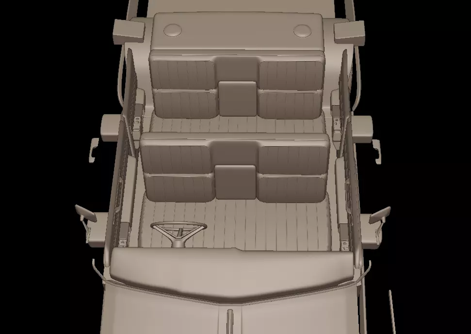 Buick Electra 225 1968 two doors 3D print model_8