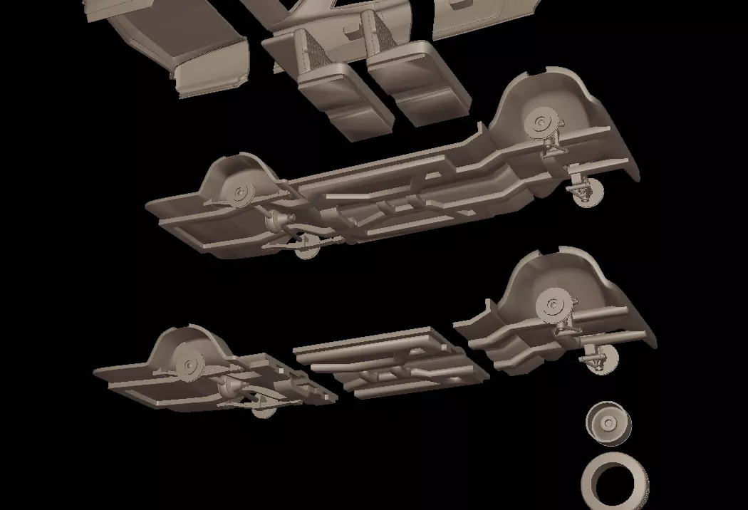 Buick Electra 225 1968 two doors 3D print model_16