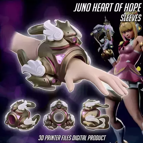 Juno Heart of Hope Cosplay Sleeves Overwatch 2 3D print model