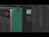 Vintage Portable Radio - Retro Radio Player Gameready Low-poly 3D model_2