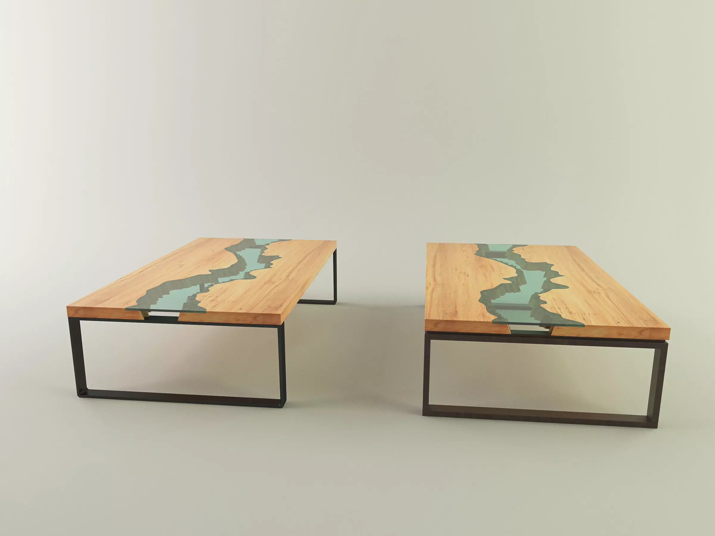 river table Free 3D model_0