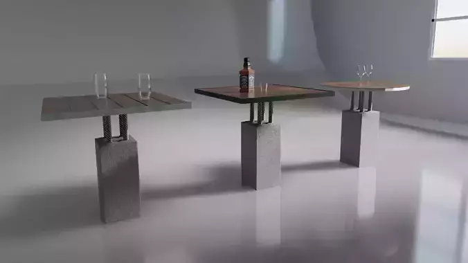 Hard Table for coffee and beer