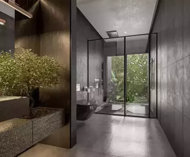 Modern  Bathroom Model 3D model