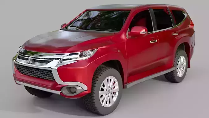 Mitsubishi Pajero Sport 2018 3D model