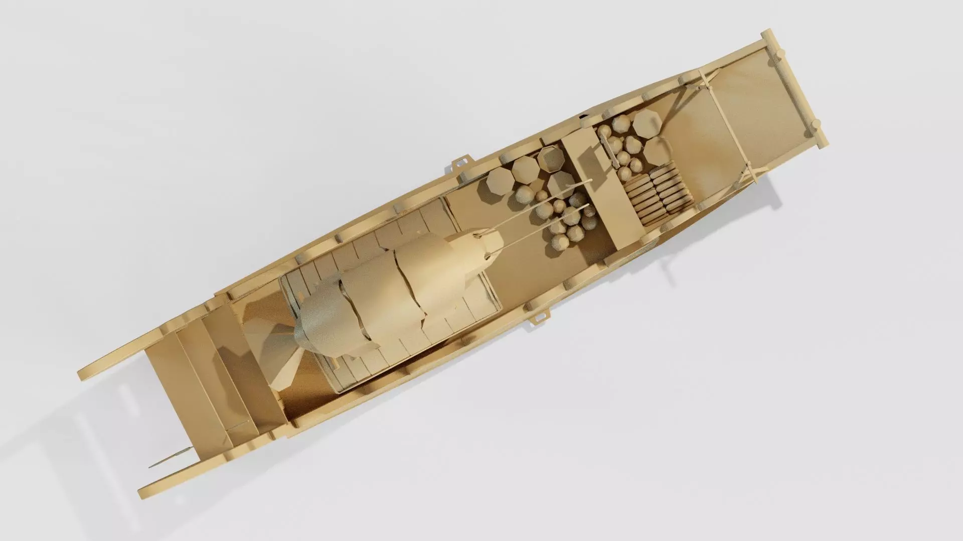 Boat Raya and the Last Dragon Movie 3D model_5