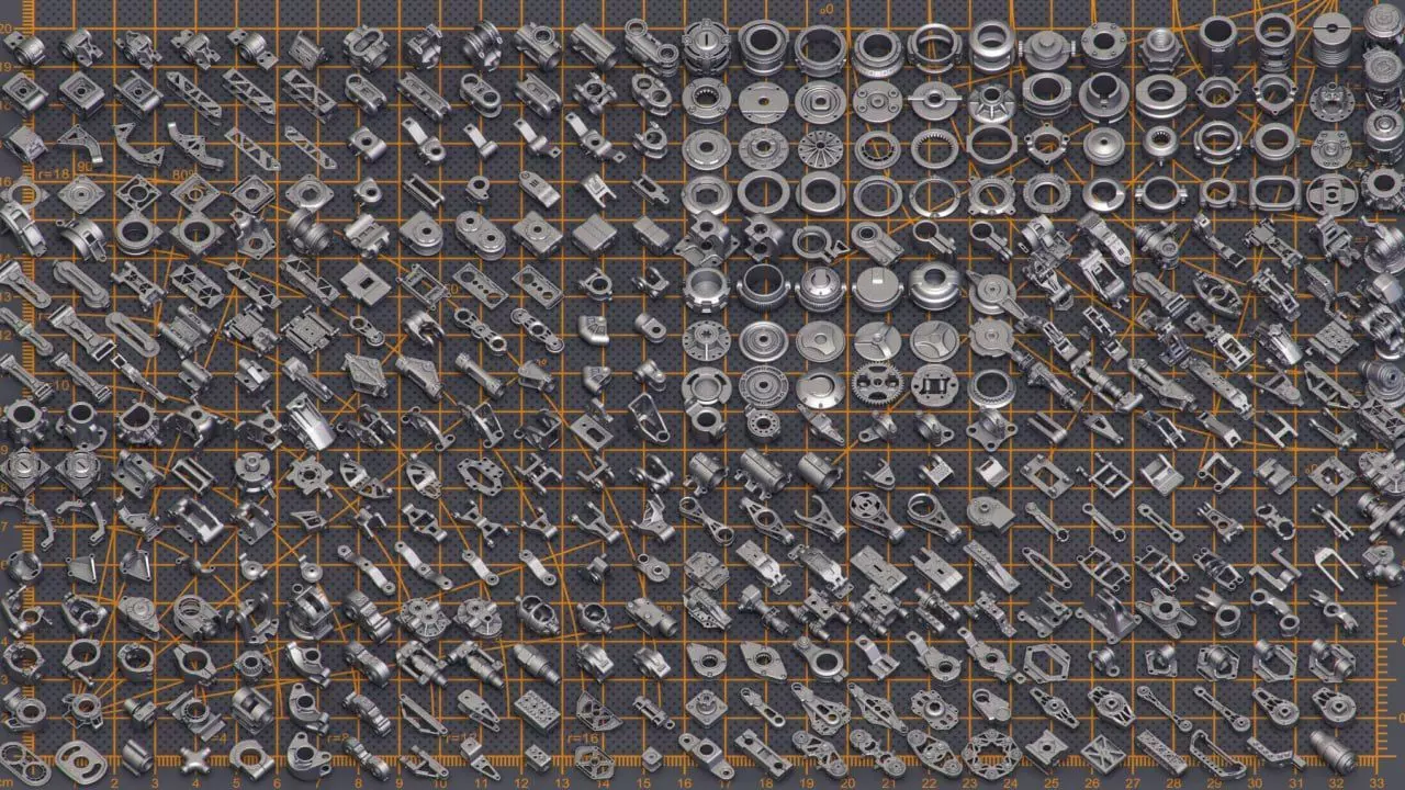 Mech Warrior 3D model_0