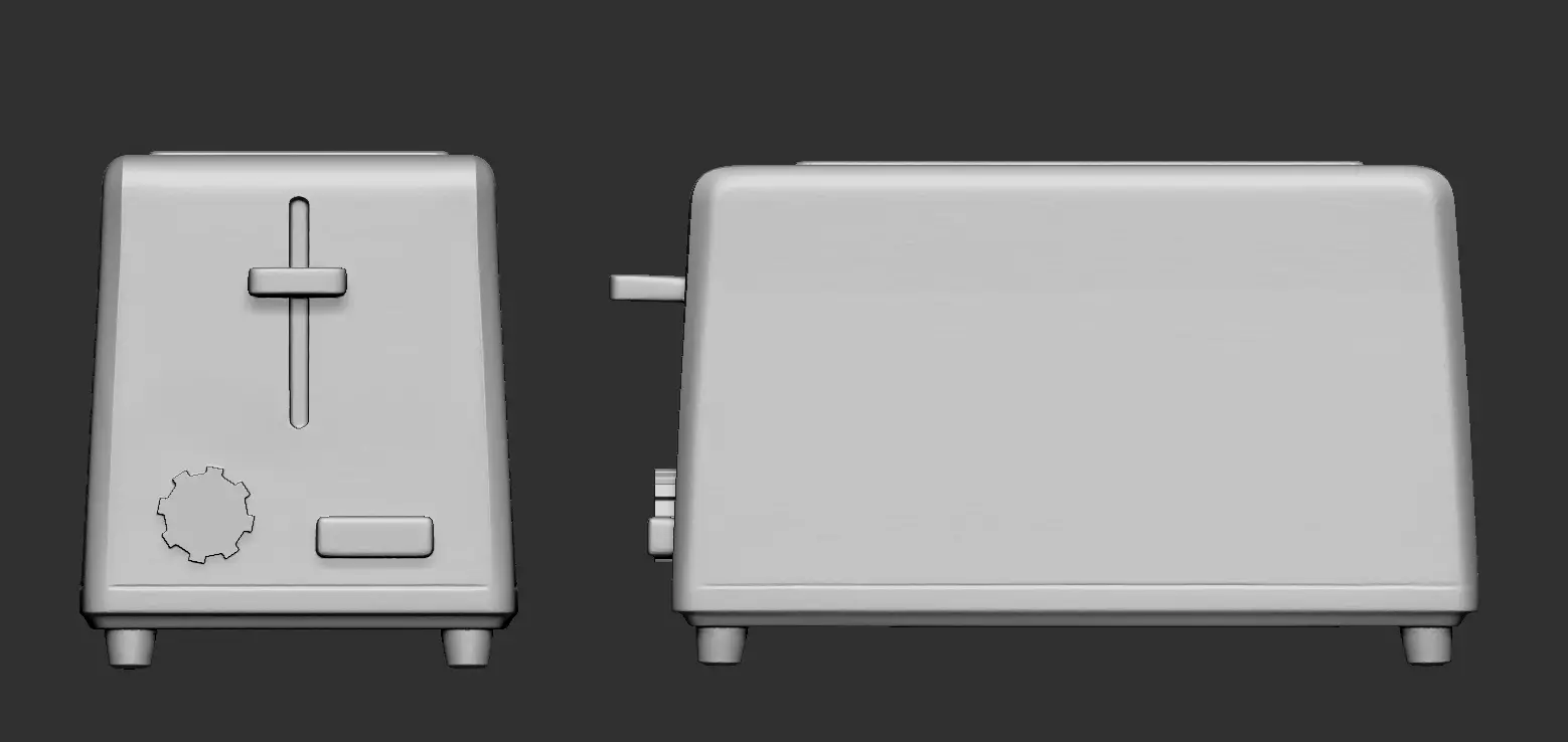 Toaster - 3D print model 3D print model_1