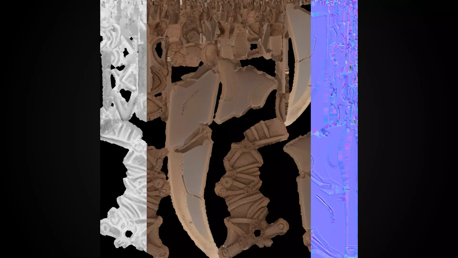 Stylized Orc Sword - Bonehook - Game Ready 3D model_8