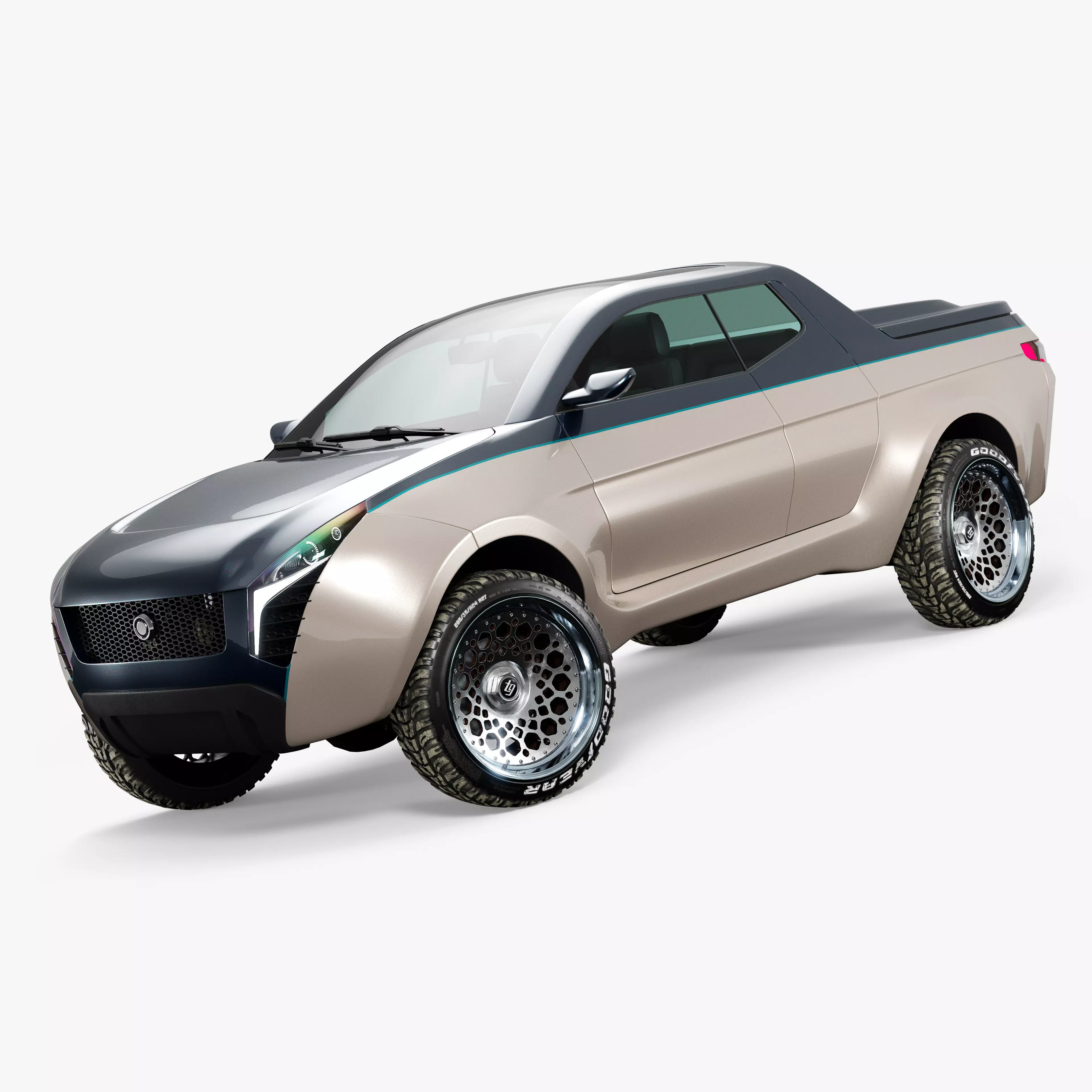 Pickup Concept 2015 Free 3D model