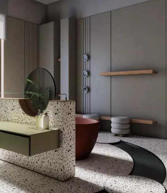 Bathroom Interior Model 3D model_18
