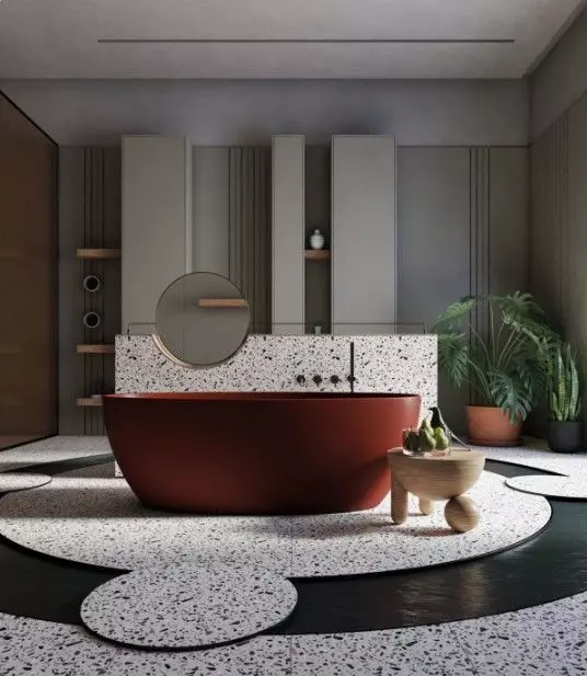 Bathroom Interior Model 3D model_7