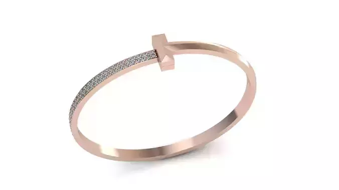 Tiffany bracelet with loch mechanism