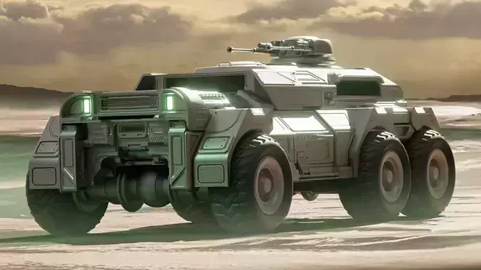 SCI-FI Vehicles - 45 Kitbash Parts