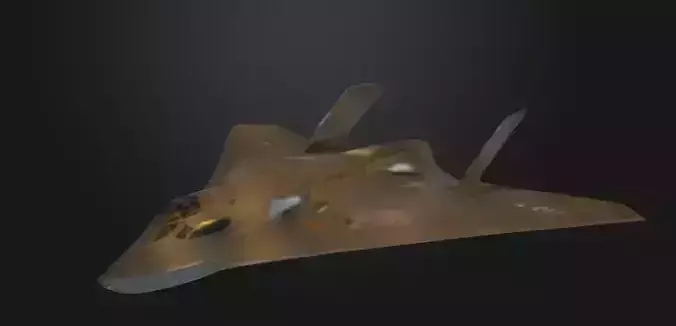 B-2 Spirit Bomber STL - Stealth Aircraft 3D Print Model  3D print model