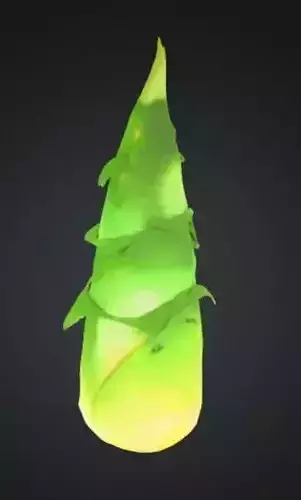 Bamboo Shoot Artwork 3D model