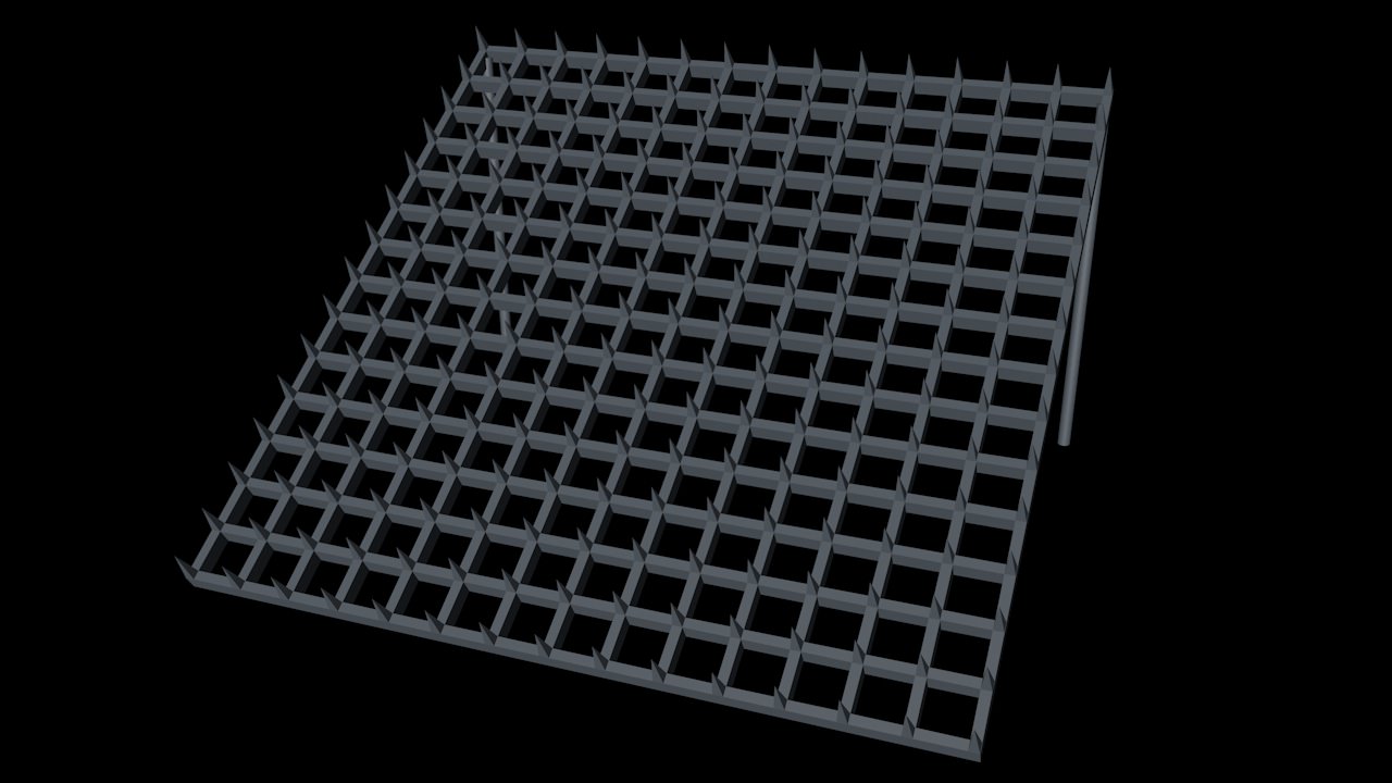 Berlin Wall Trap Elements 3D model_15