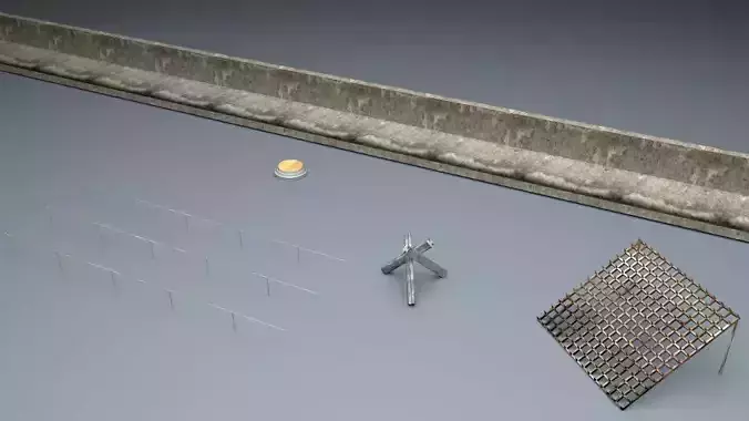 Berlin Wall Trap Elements