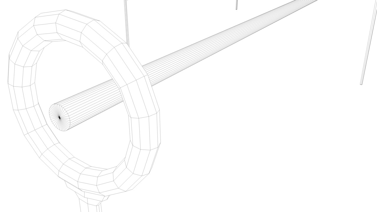 Berlin Wall Trap Elements 3D model_8