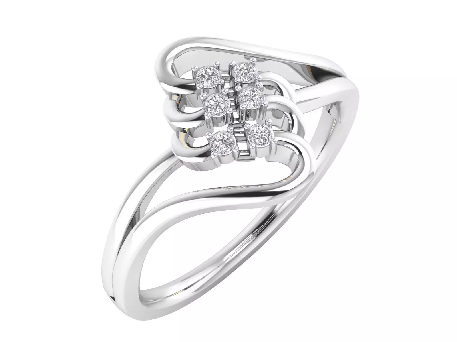 Women Ring Render 3dm STL MTL SLC JCD OBJ FBX Details  3D print model_2