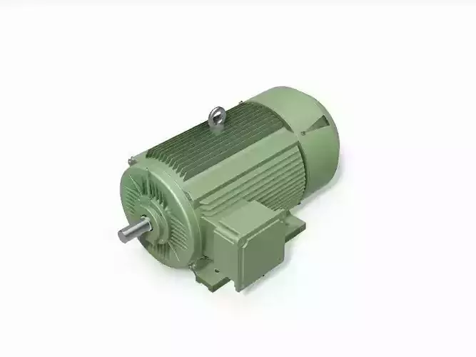 315S B3 Right 4-8 Pole IEC electric motor - 3D CAD model
