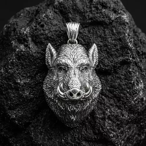 Wild Boar Pendant