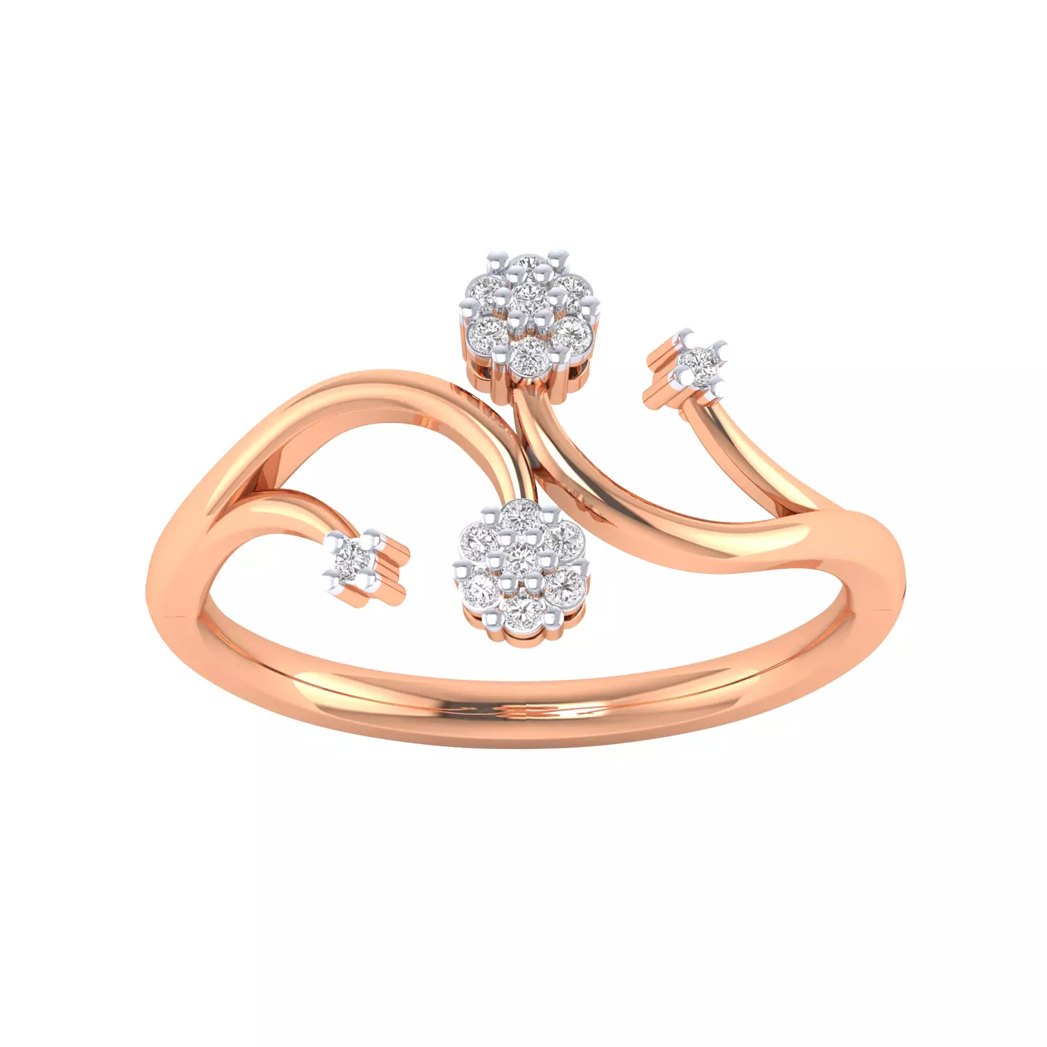 Women Ring Render 3dm STL MTL SLC JCD OBJ FBX Details 3D print model_13