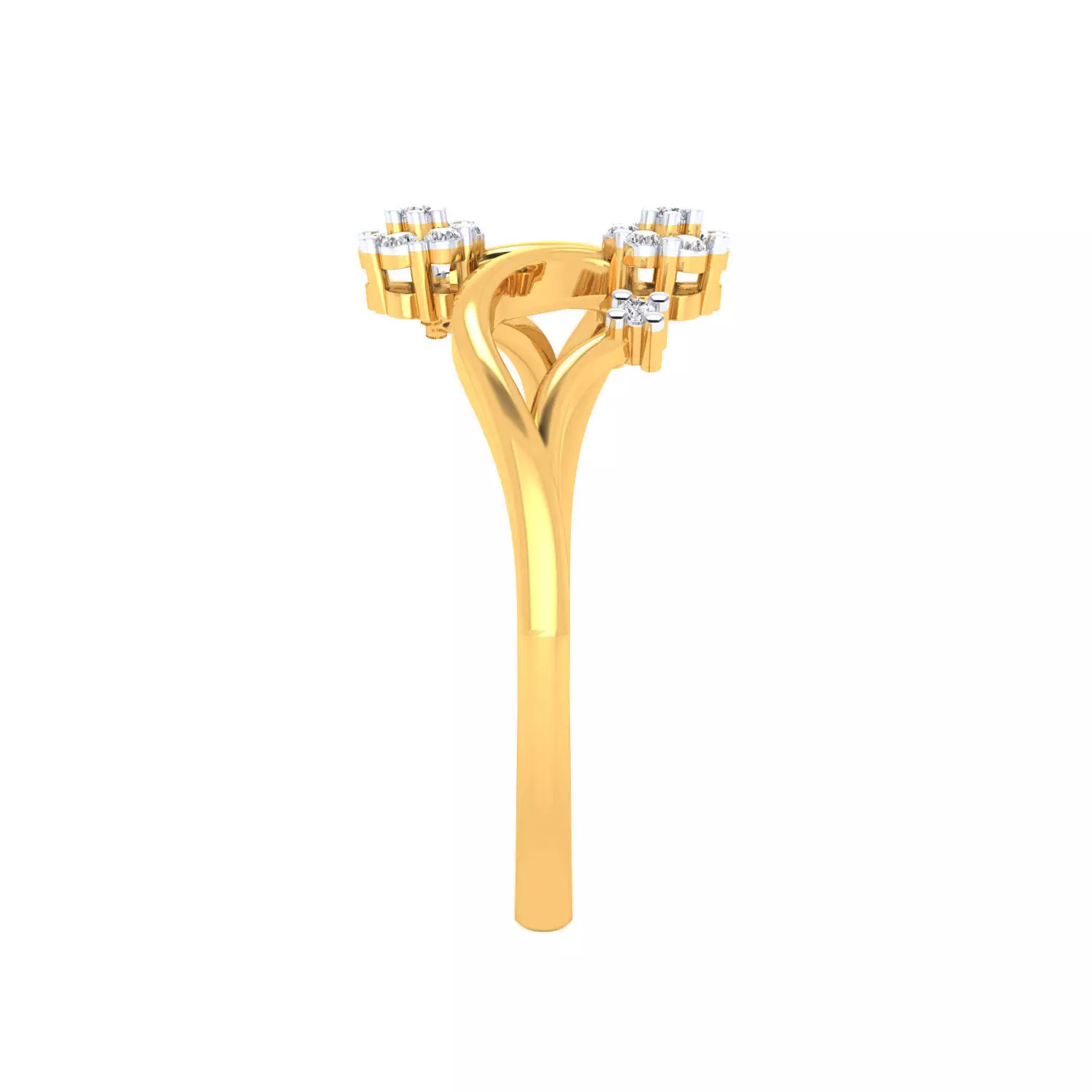 Women Ring Render 3dm STL MTL SLC JCD OBJ FBX Details 3D print model_8