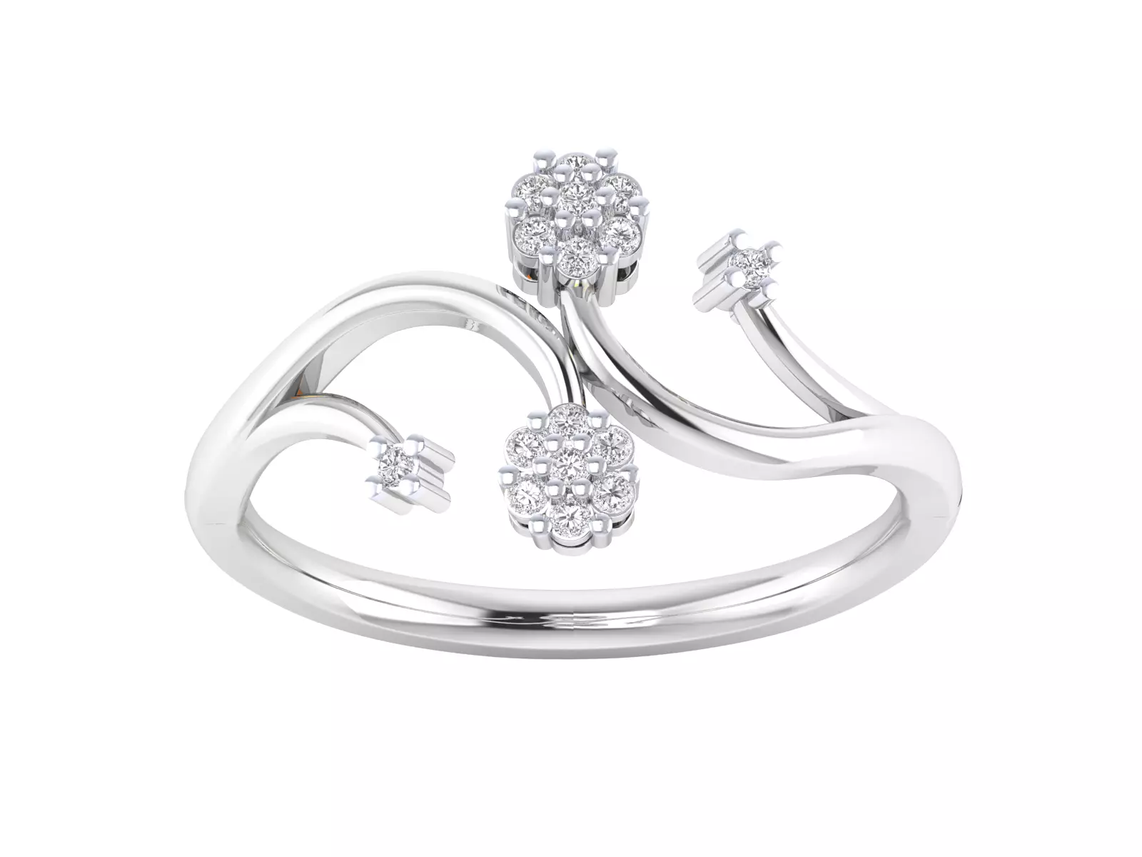 Women Ring Render 3dm STL MTL SLC JCD OBJ FBX Details 3D print model_17