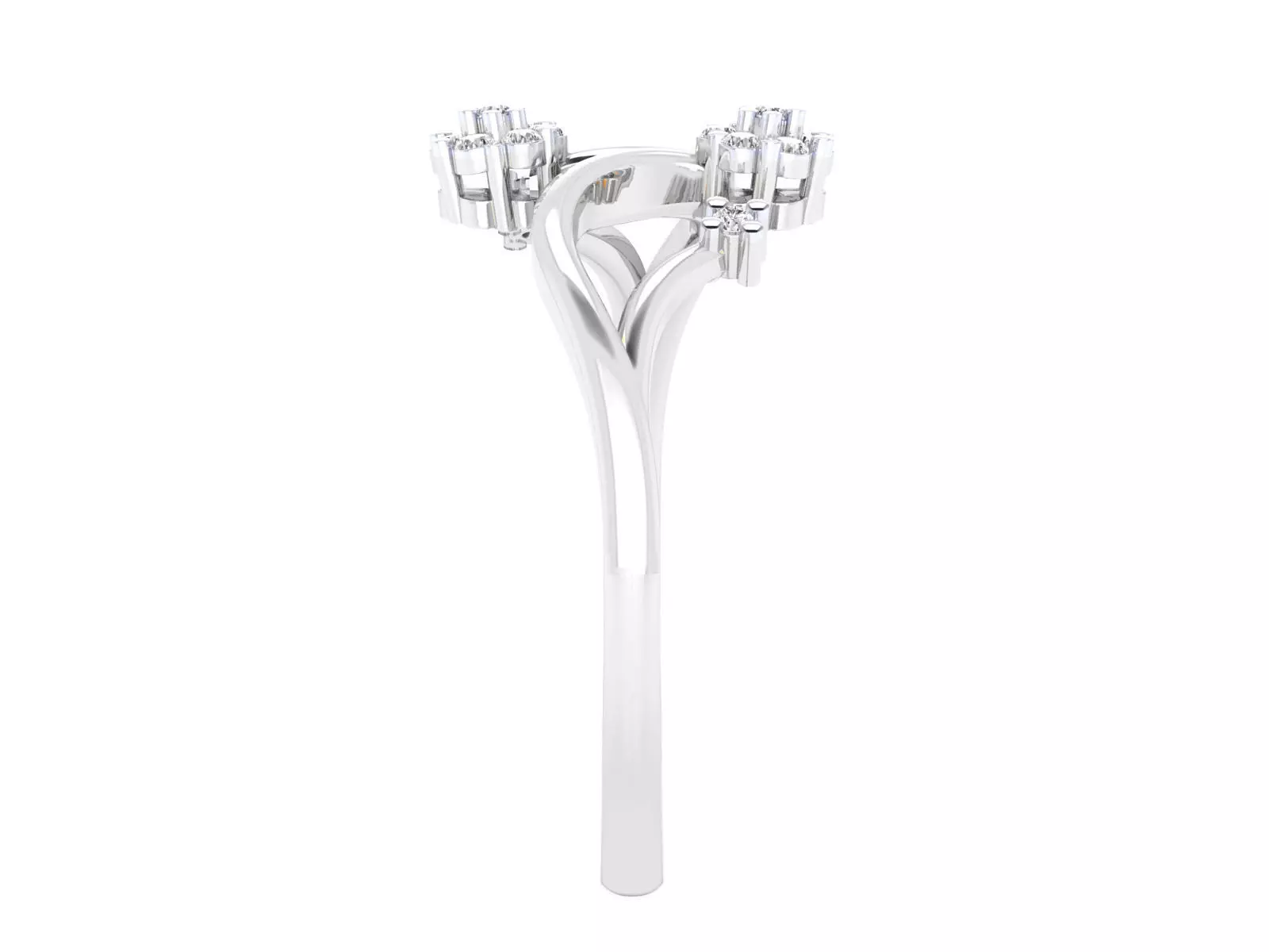 Women Ring Render 3dm STL MTL SLC JCD OBJ FBX Details 3D print model_10