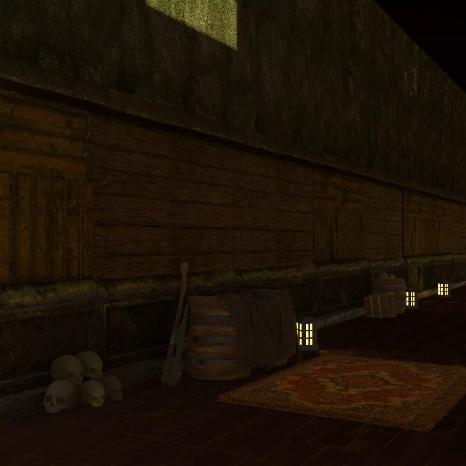 Medieval Game Prop Pack Low-poly 3D model_11