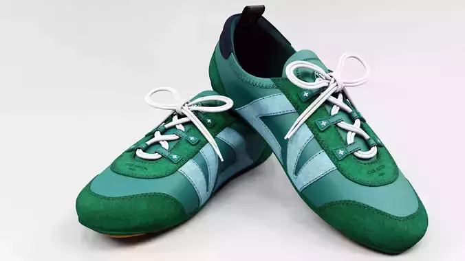 Louis Vuitton Sport Sneakers 3D model